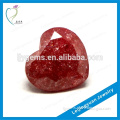 Cheap Heart Shape Synthetic Fashion Loose Ice CZ Gemstone Prices